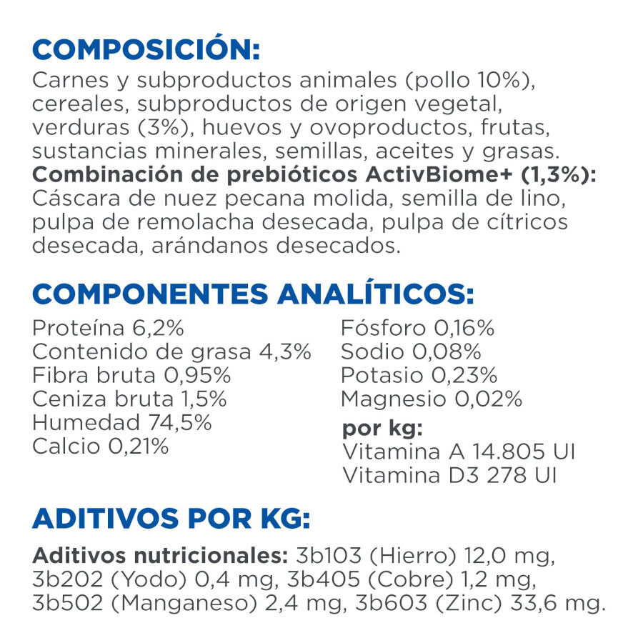 363 g Hill's Science Plan Perfect Digestion Adult Pollo lata para perros, , large indicador imagen numero 8