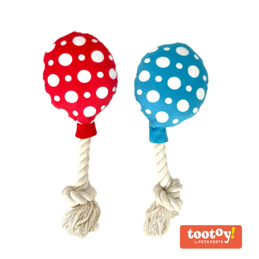 Tootoy! Comfort Brithday Balloon Set peluches con sonido para perros, , large indicador imagen numero 1