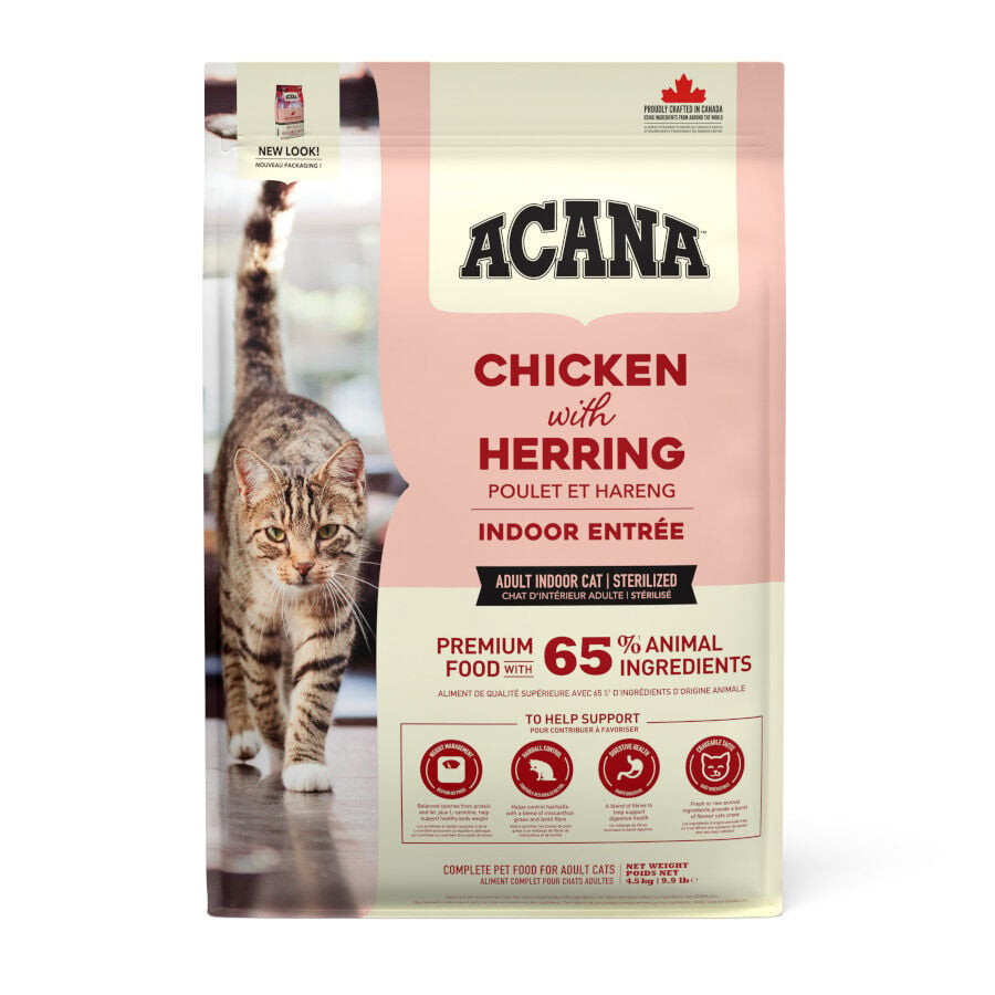 4.5 kg Acana Entr&eacute;e pienso para gatos de interior, , large indicador imagen numero 1
