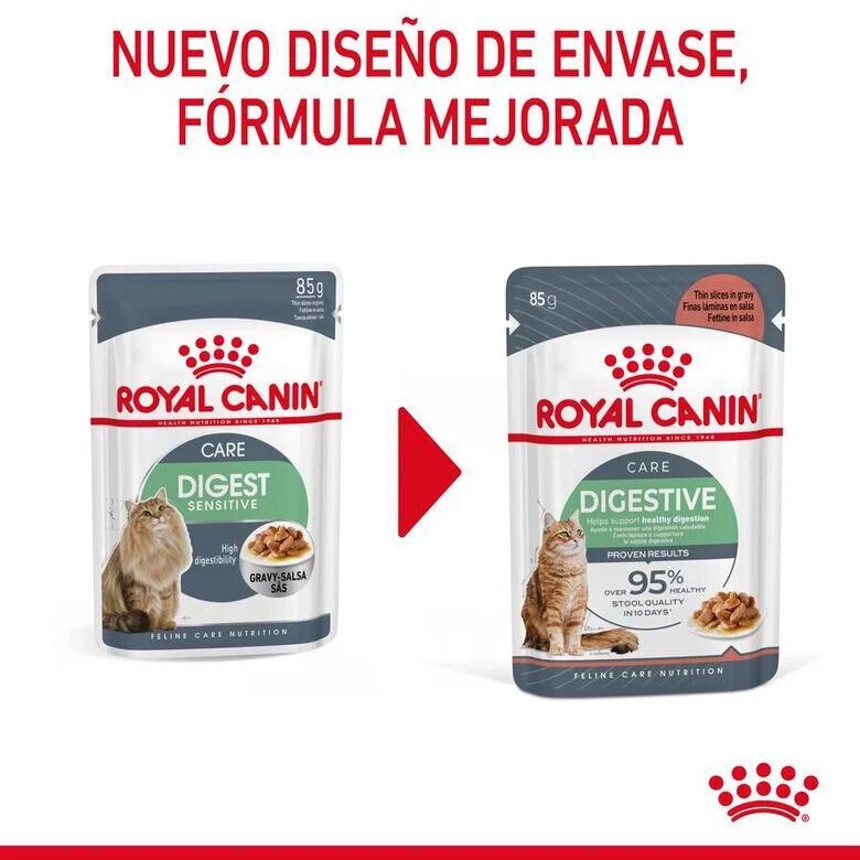 85 g Royal Canin Digestive Sensitive sobre para gatos, , large indicador imagen numero 7