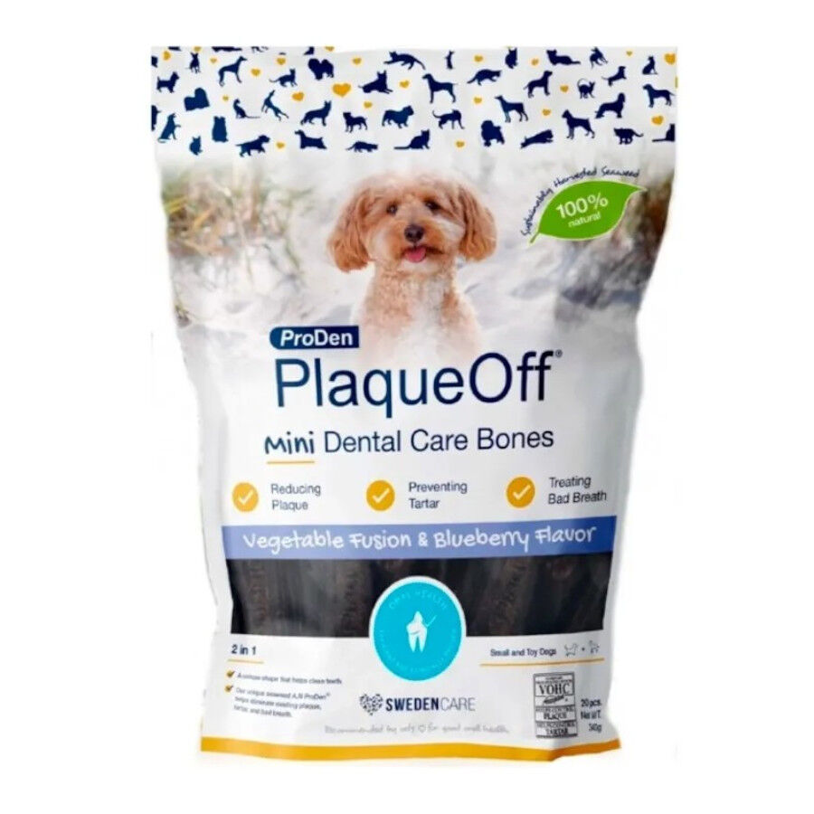 Swedencare Plaqueoff Dental Bones Arandanos para perros, , large Imagen numero 1