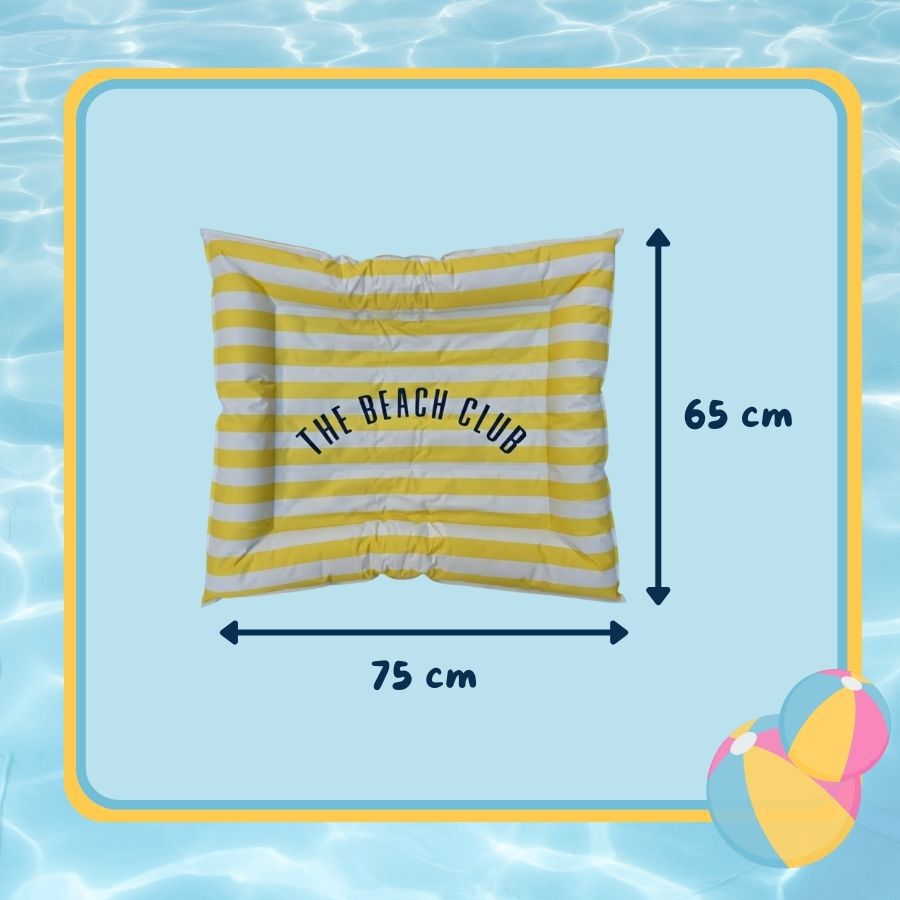 Summer Vibes Cama Rectangular Refrescante Amarilla para perros, , large indicador imagen numero 4