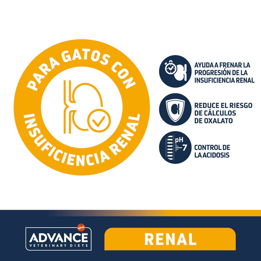 8 kg Advance Veterinary Diets Renal pienso para gatos, , large Imagen numero 3