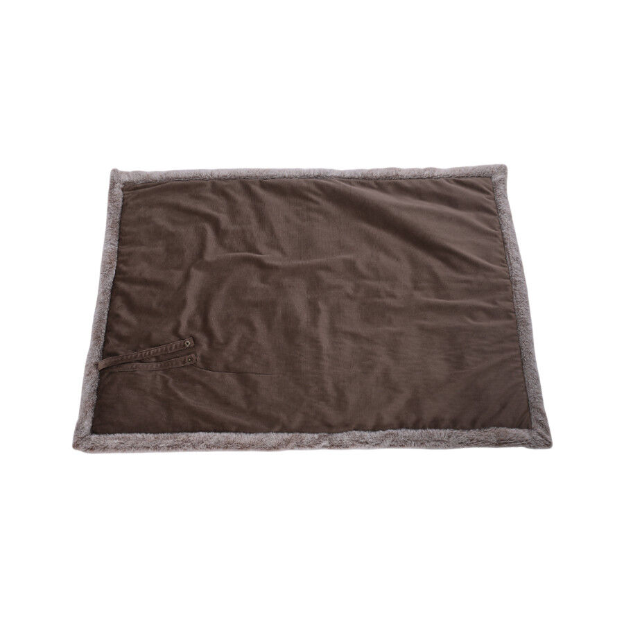Leeby manta suave marr&oacute;n para perros, , large indicador imagen numero 6