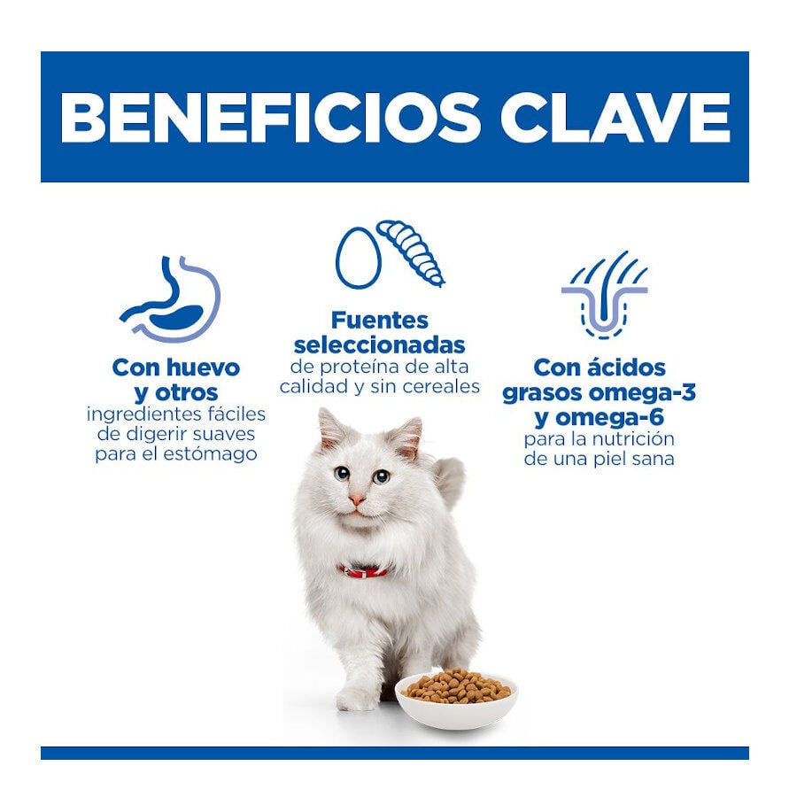 7 kg Hill's Science Plan Adult Hypoallergenic Huevo e Insecto pienso para gatos, , large indicador imagen numero 3