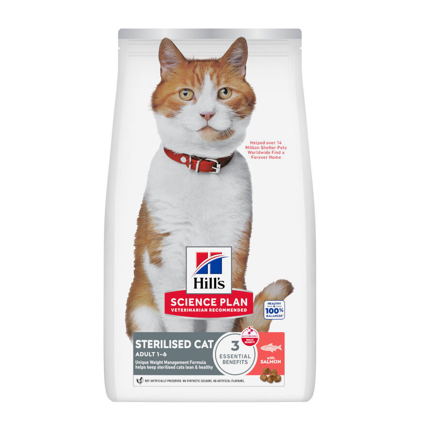 1.5 kg Hill's Science Plan Sterilised Young Adult At&uacute;n pienso para gatos, , large indicador imagen numero 1