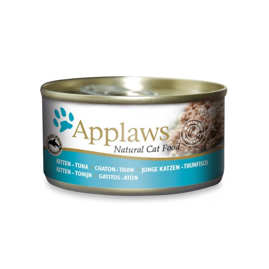 70 g Applaws Kitten At&uacute;n en gelatina lata, , large indicador imagen numero 3