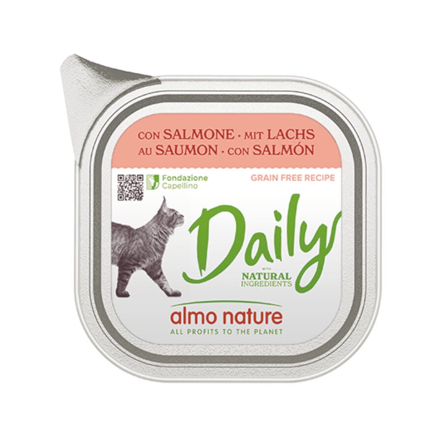 Almo Nature Daily Grain Free Salm&oacute;n para gatos