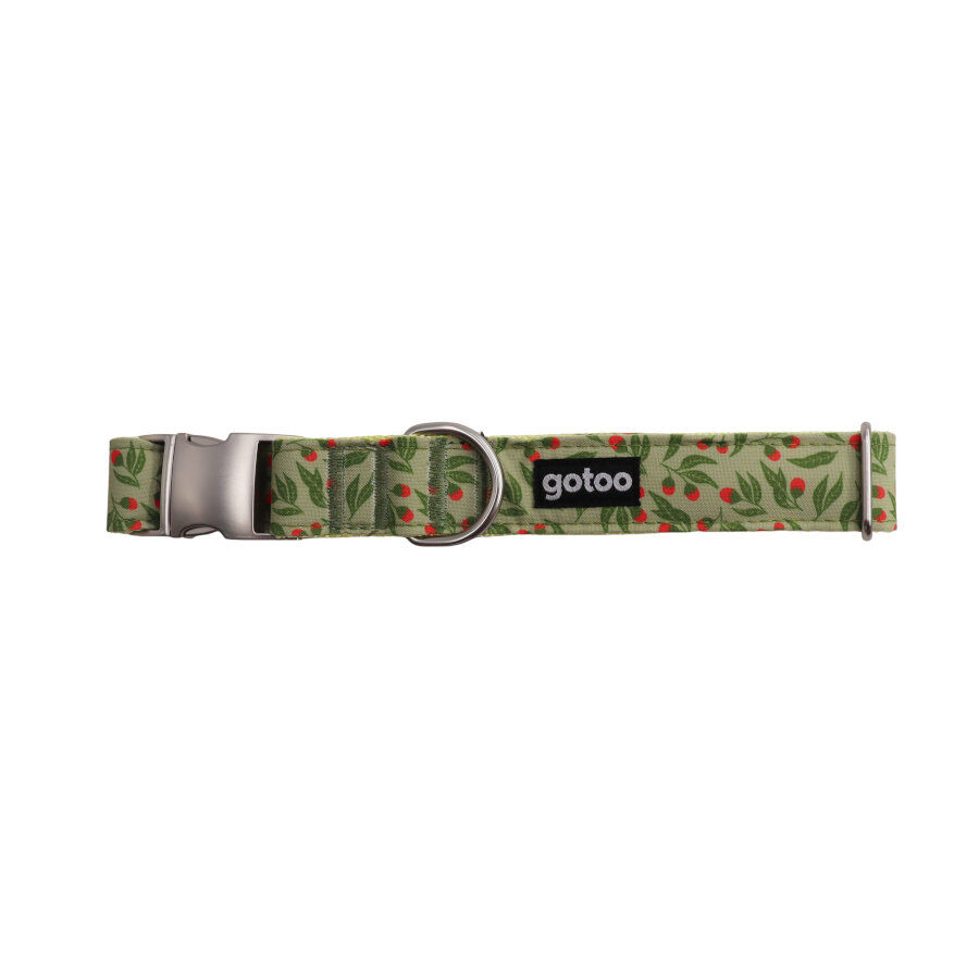 Gotoo Collar estampado floral para perros, , large indicador imagen numero 1