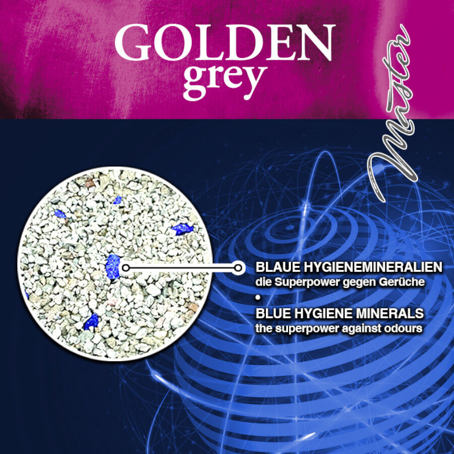 7 kg Golden Grey Master Arena Aglomerante para gatos, , large indicador imagen numero 4