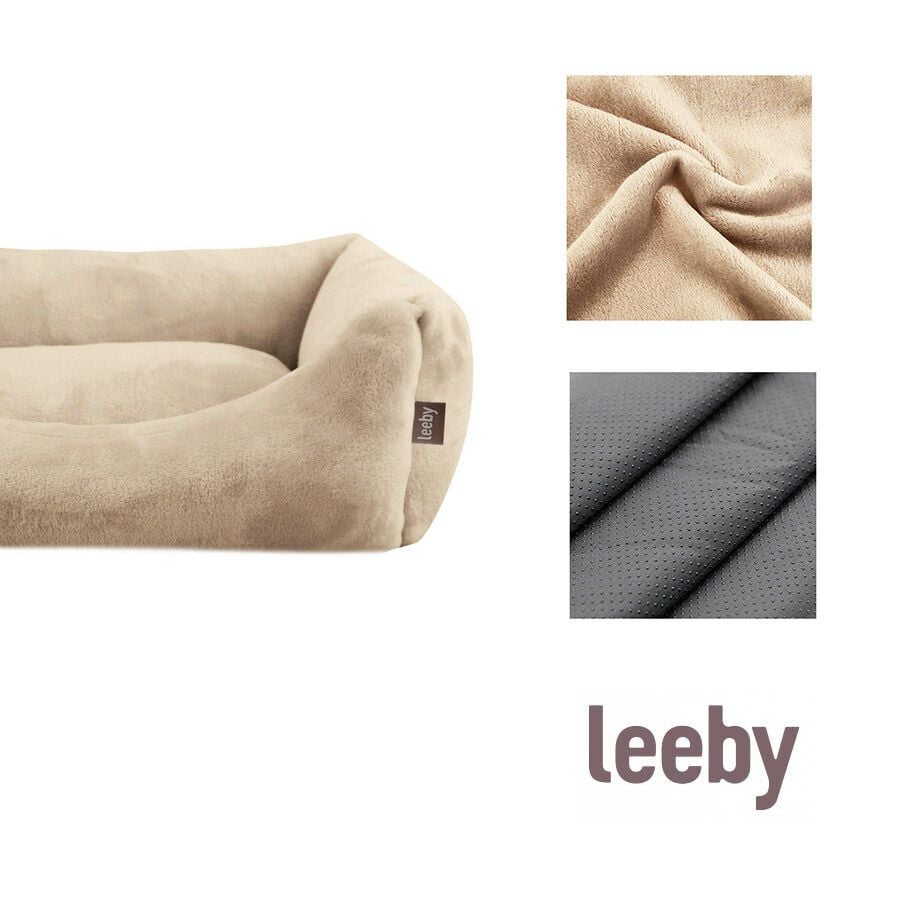 Leeby Cuna Desenfundable Beige para perros, , large indicador imagen numero 4