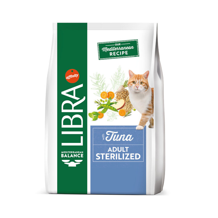 12 kg Libra Adult Sterilized At&uacute;n pienso para gatos, , large Imagen numero 1