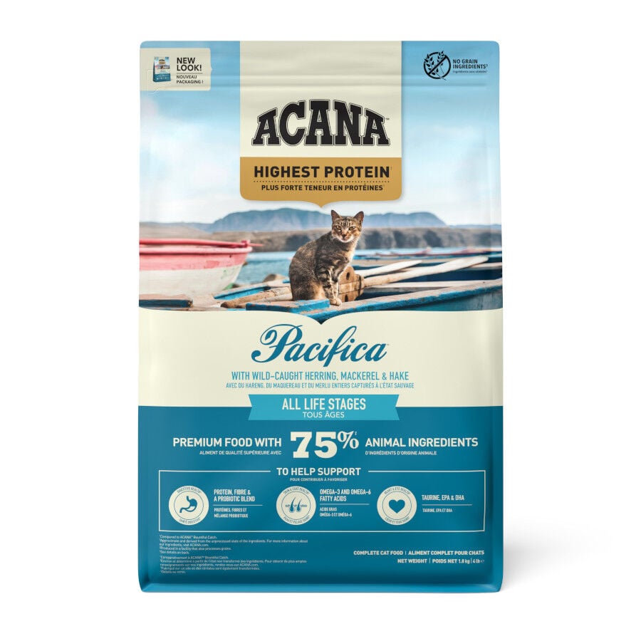 4.5 kg Acana Pac&iacute;fica pienso para gatos, , large indicador imagen numero 1