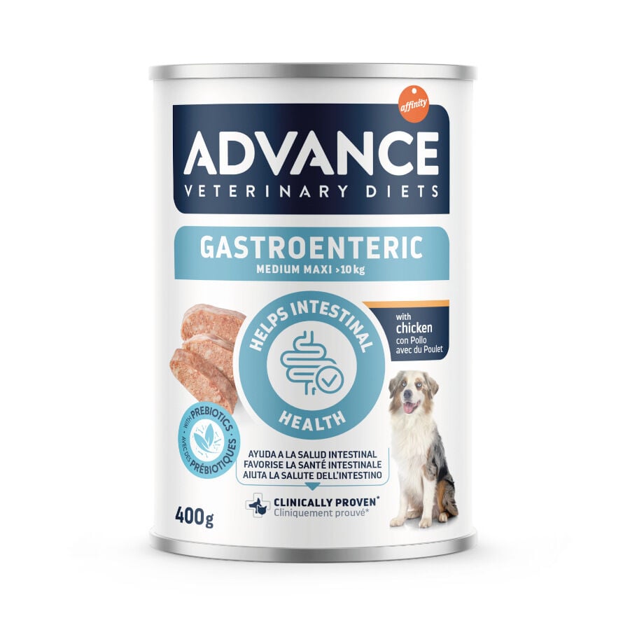 400 g Advance Veterinary Diets Gastroenteric Medium Maxi Comida H&uacute;meda para perros, , large Imagen numero 1
