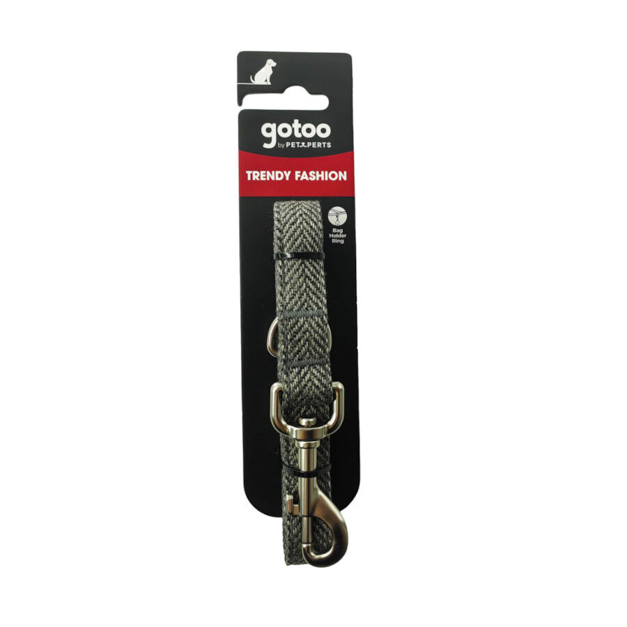 Gotoo Correa espiga gris para perros, , large indicador imagen numero 5