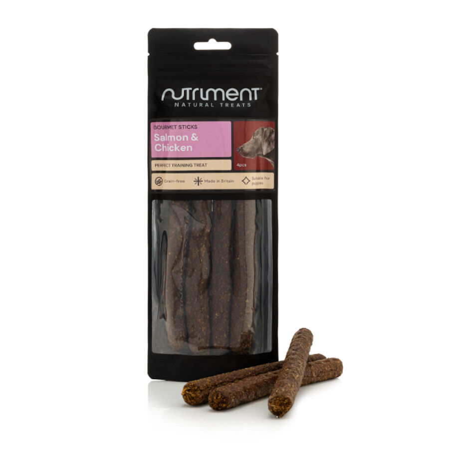 165 g Nutriment Gourmet Barritas Salm&oacute;n y Pollo Snack para perros, , large Imagen numero 1