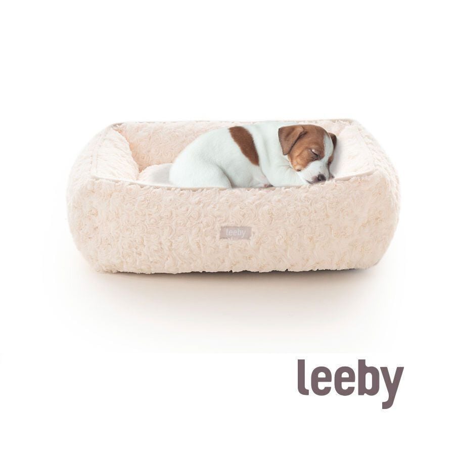 Leeby Cuna S&uacute;per Suave con Coj&iacute;n Desenfundable para cachorros