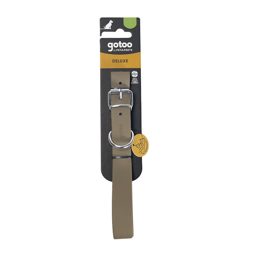Gotoo Collar Biothane verde oliva para perros, , large indicador imagen numero 10