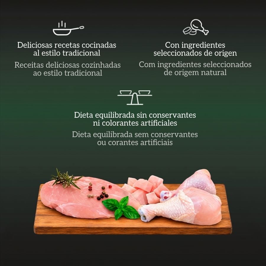 12 x 100 g Milord Senior +7 Receta estilo casero en salsa Sobres para perros - Multipack, , large Imagen numero 3