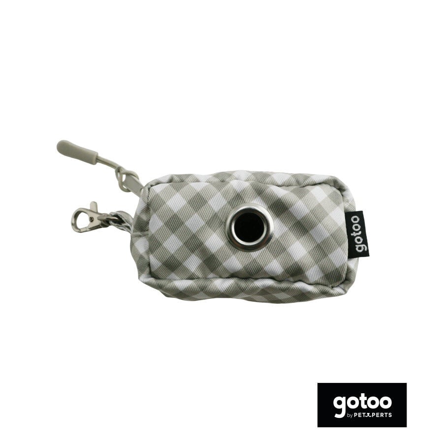 Gotoo Porta bolsas cuadro vichy para perros, , large Imagen numero 2