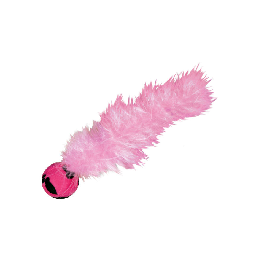 Kong Active Wild Tails Pelota con Plumas para gatos, , large indicador imagen numero 1