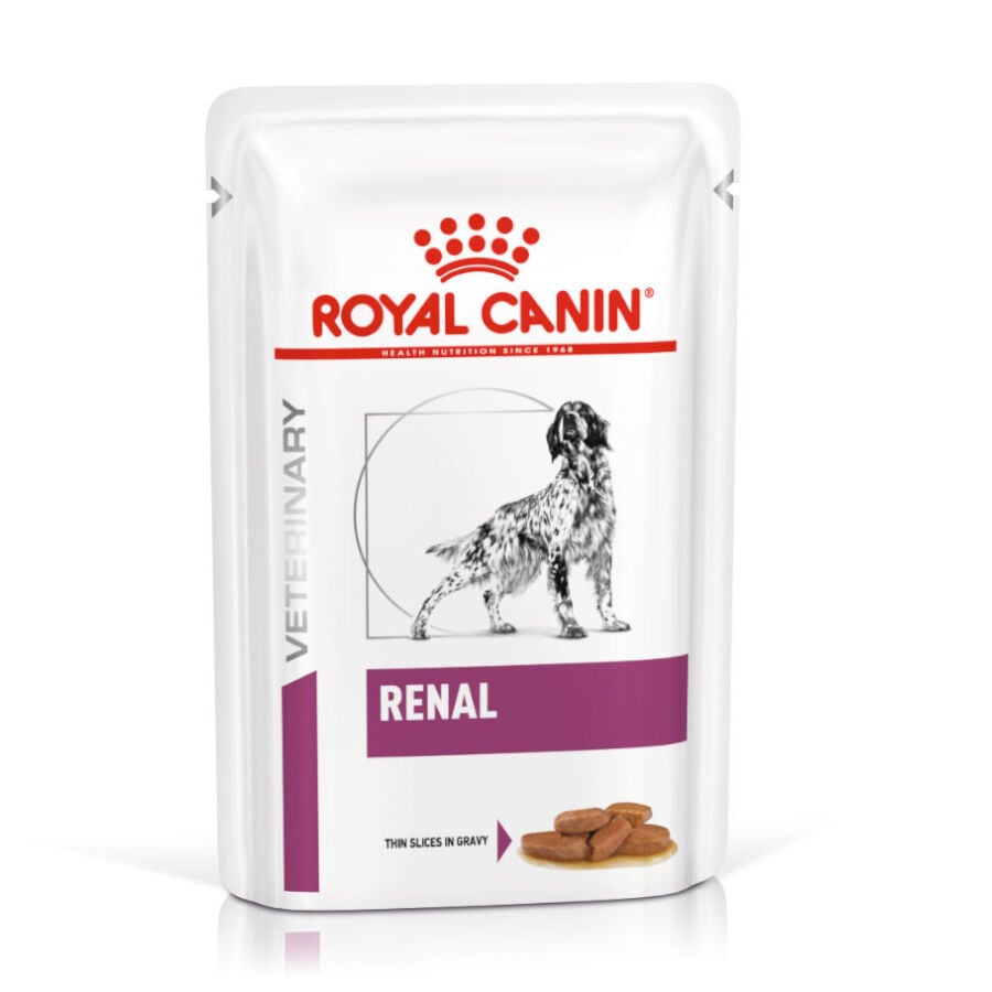12 sobres x 100 g Royal Canin Veterinary Renal sobre en salsa para perros, , large Imagen numero 1