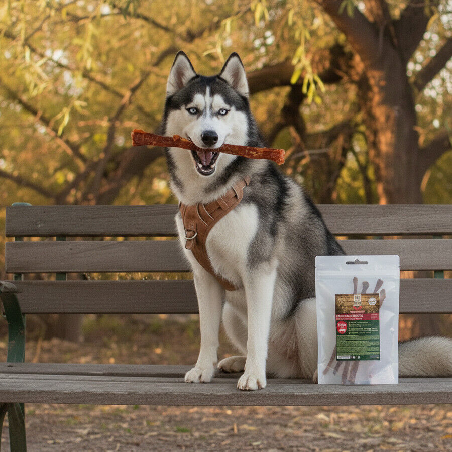 500 g True Origins Wild Es&oacute;fago Cerdo 15 cm Snack para perros, , large Imagen numero 1