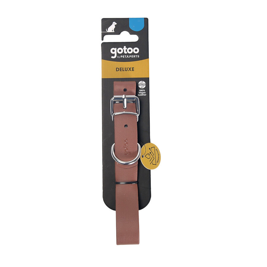 Gotoo Collar Biothane marr&oacute;n para perros, , large indicador imagen numero 9