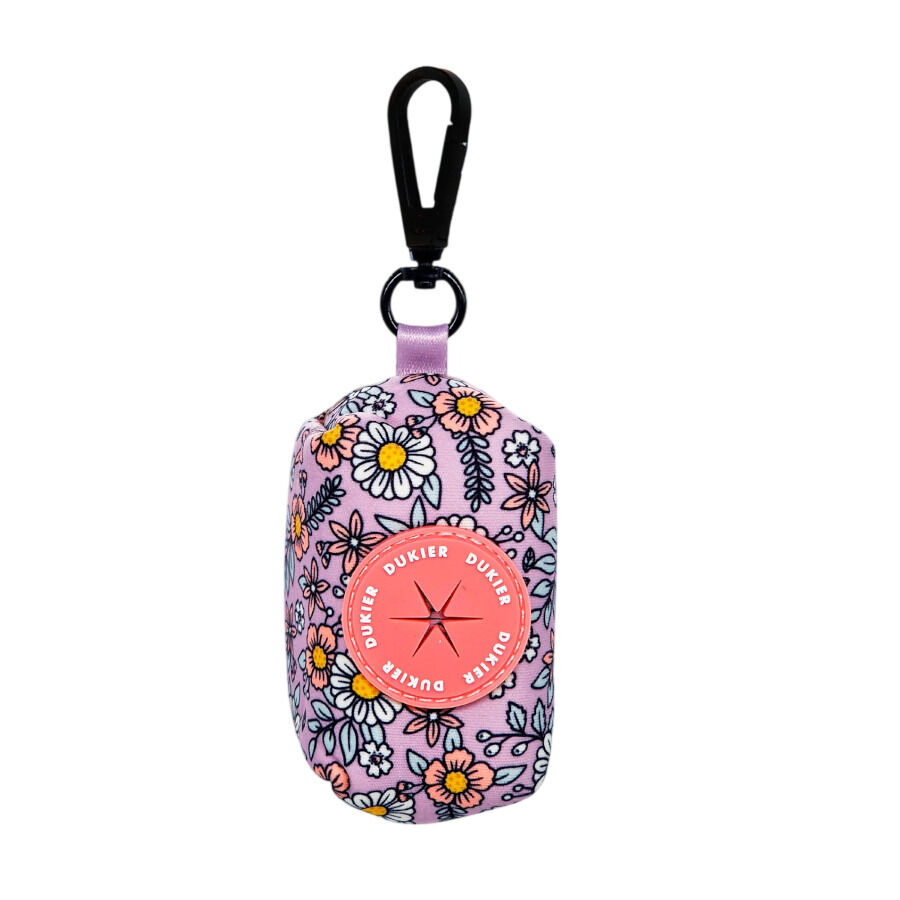 Dukier Porta Bolsas Estampado Floral para perros, , large indicador imagen numero 3