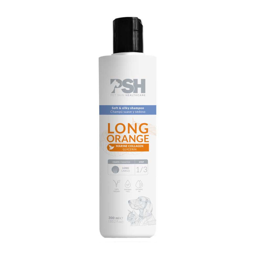 PSH Champ&uacute; Long Orange de Pelo Largo para perros y gatos, , large Imagen numero 1