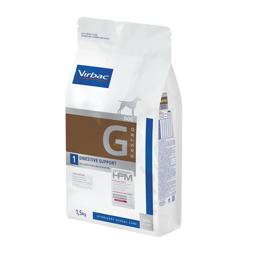 3 kg Virbac Veterinary HPM Gastro G1 Digestive Support pienso para perros, , large Imagen numero 1
