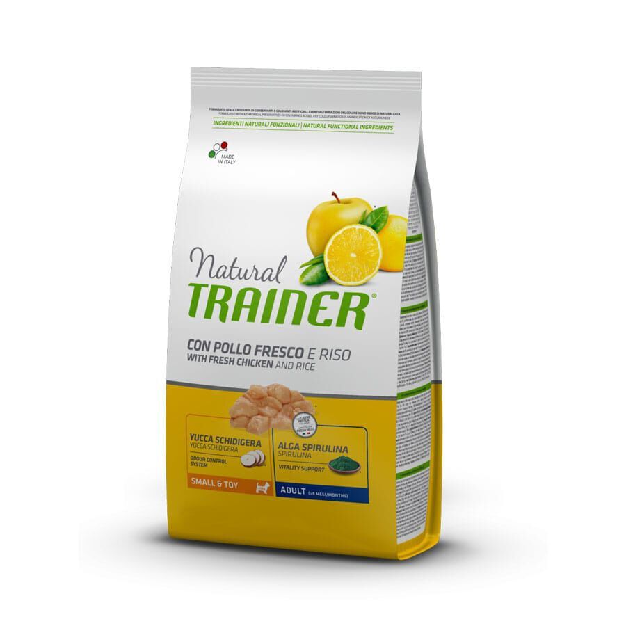 2 kg Natural Trainer Adult Small&Toy Pollo pienso para perros, , large Imagen numero 2