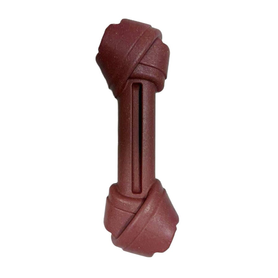 Tootoy! Hueso Mordedor de Bamb&uacute; Sabor Carne Marr&oacute;n para perros, , large indicador imagen numero 2