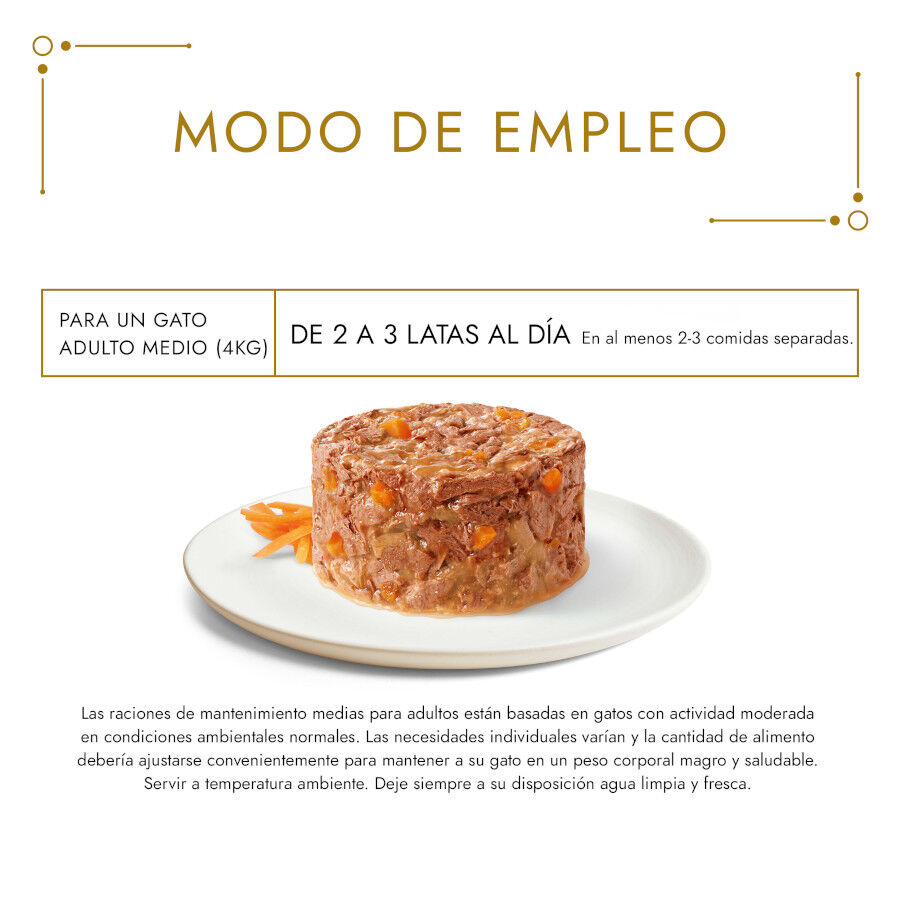 8 latas x 85 g Gourmet Gold Tartelette Pastel de Carne lata para gatos, , large Imagen numero 3