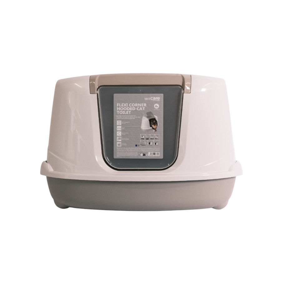 Nice Care Arenero Flip Corner Beige para gatos, , large Imagen numero 5
