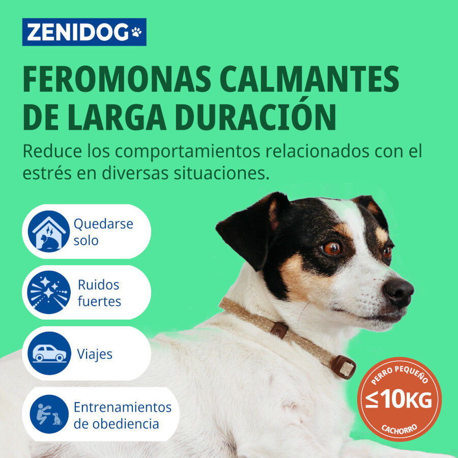 Virbac Zenidog Collar Calmante para cachorros y perros peque&ntilde;os, , large indicador imagen numero 2