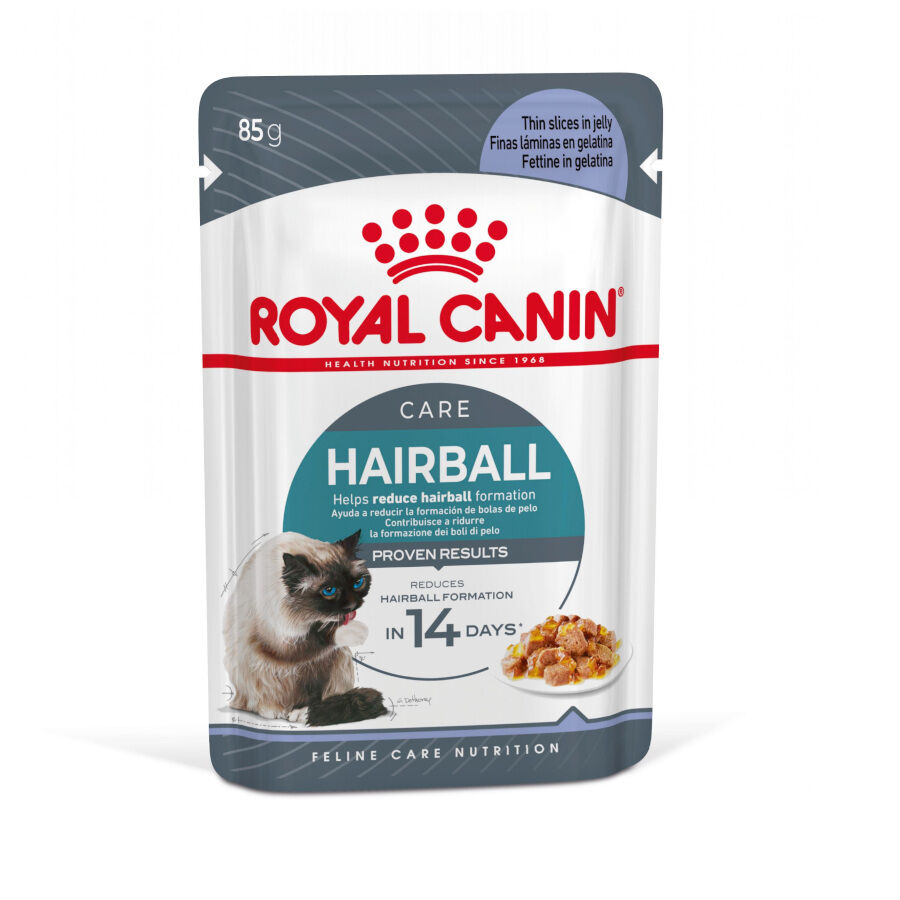 85 g Royal Canin Hairball Care Sobre en Gelatina para gatos, , large Imagen numero 1
