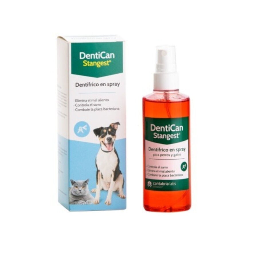 Stangest DentiCan Dent&iacute;frico en Spray para perros y gatos, , large Imagen numero 1