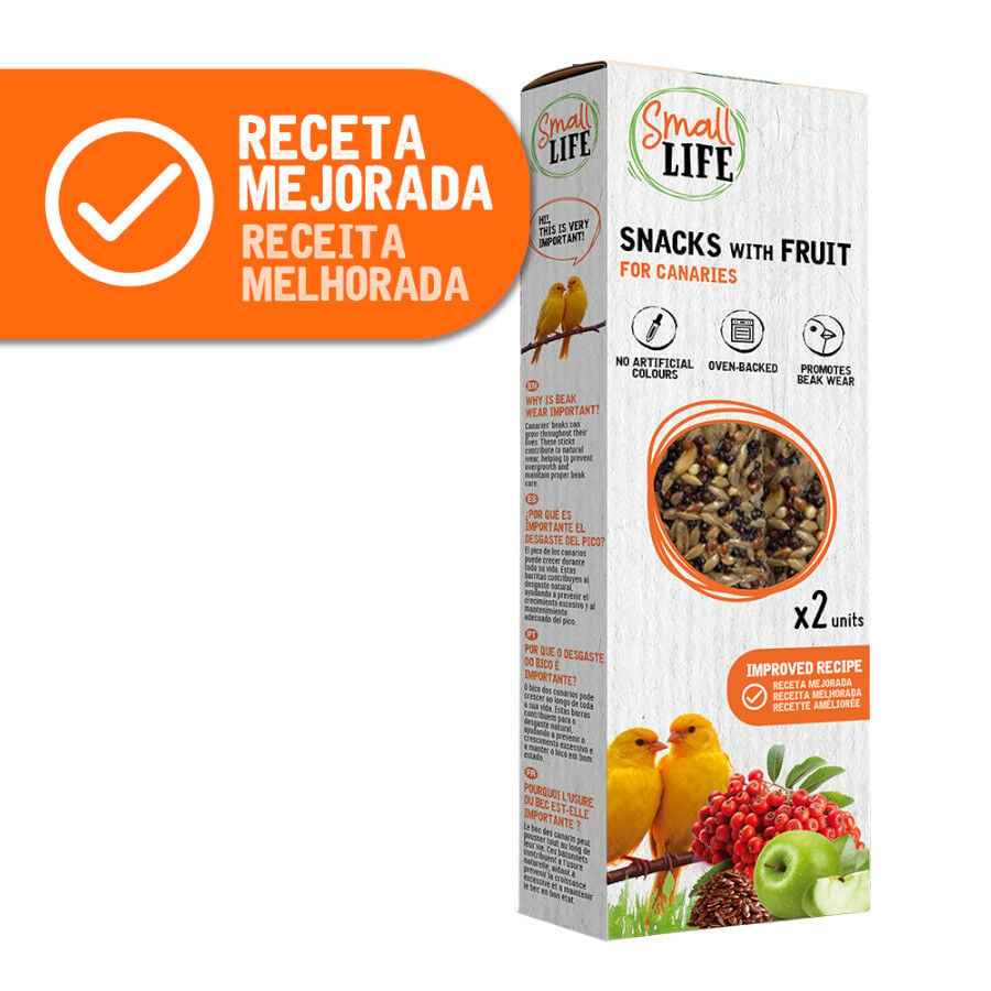 2 barritas Small Life Barritas Snack con Fruta para canarios, , large indicador imagen numero 2
