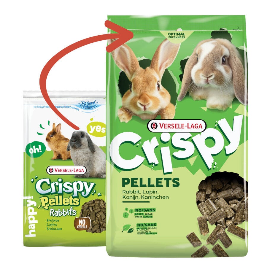 2 kg Versele-Laga Crispy pellets Pienso para conejos, , large indicador imagen numero 2