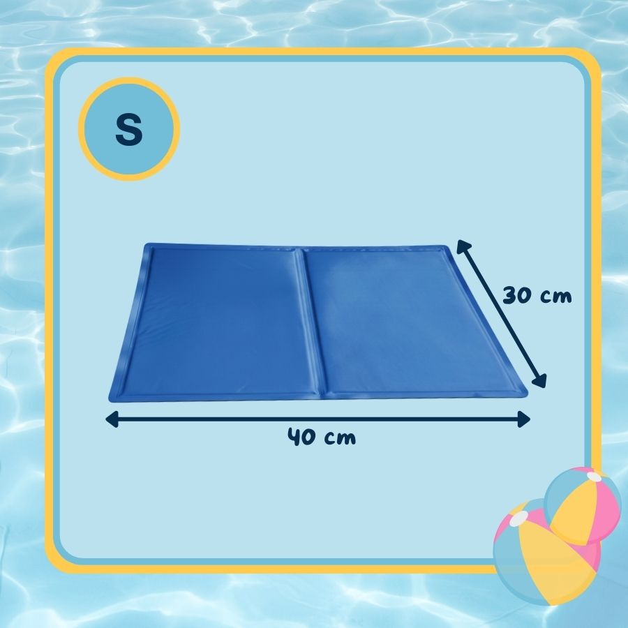 Summer Vibes Manta Refrescante Azul para perros, , large indicador imagen numero 4