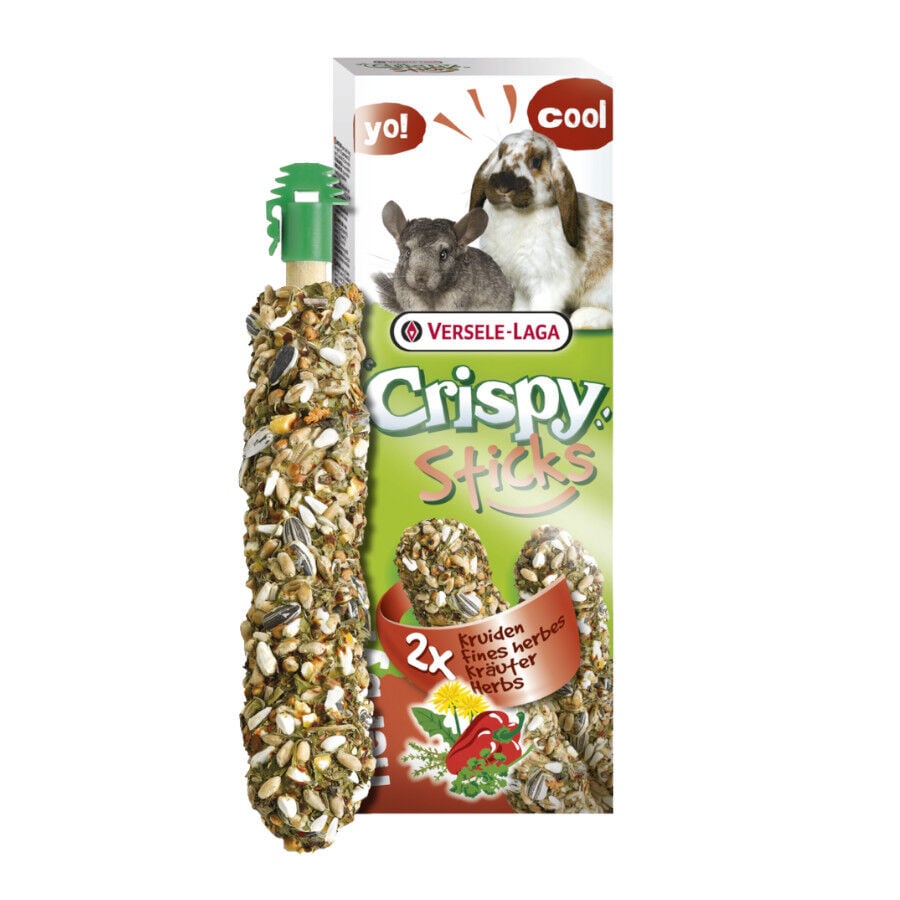 Versele-Laga Cripsy Sticks Hierbas para conejos y chinchillas, , large indicador imagen numero 1