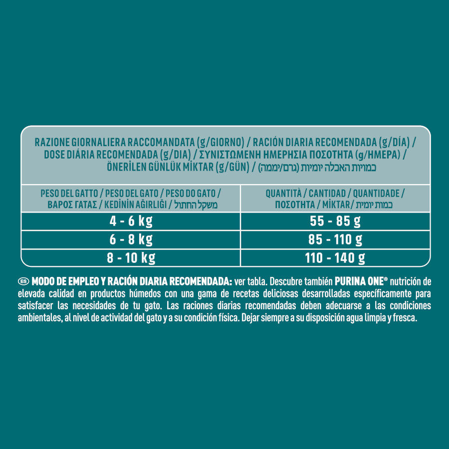 1.5 kg Purina One Bifensis Esterilizado Control de Peso Pollo pienso para gatos, , large Imagen numero 3