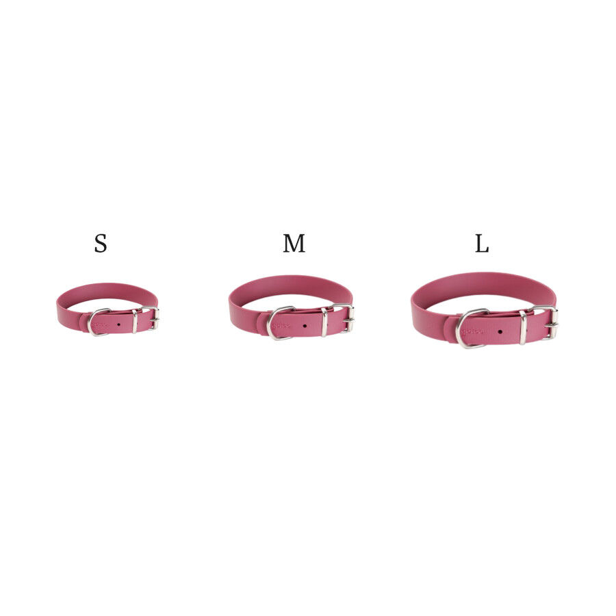 Gotoo Collar Biothane rojo vino para perros, , large indicador imagen numero 8