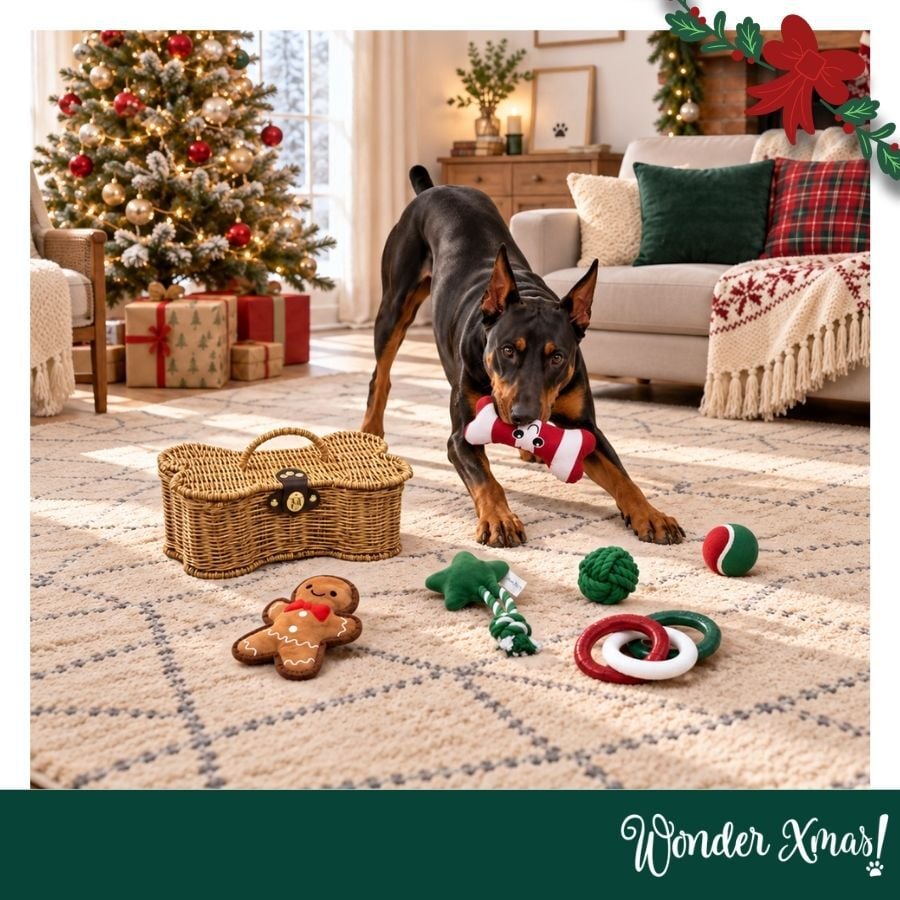 Wonder Christmas Cesta de Juguetes Premium Juguete para perros, , large Imagen numero 2