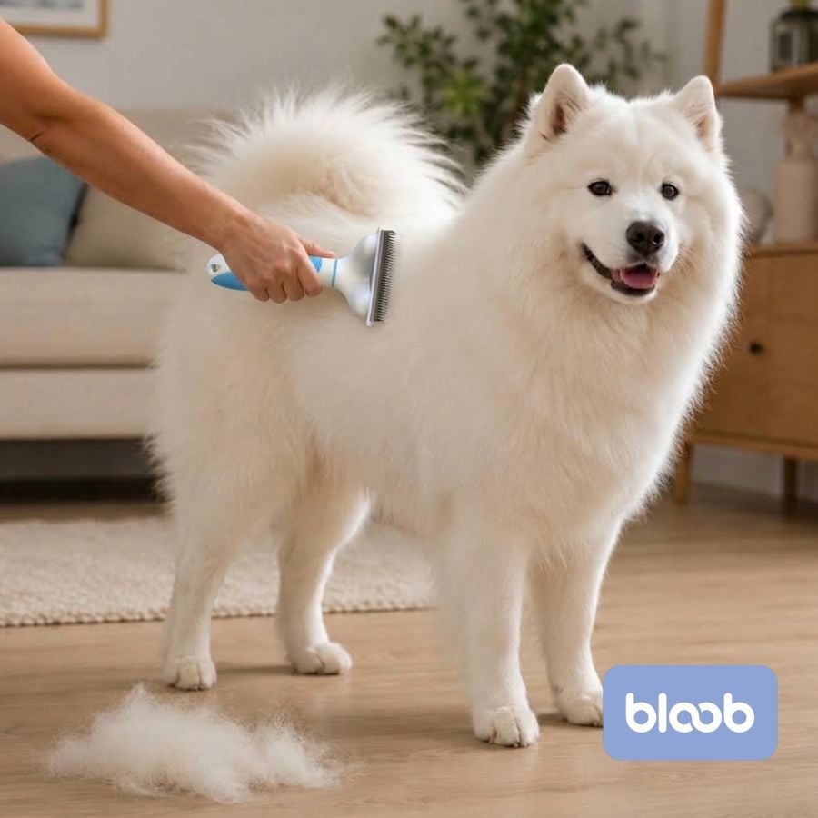 Bloob Cepillo Deslanador Subpelo para perros, , large indicador imagen numero 2