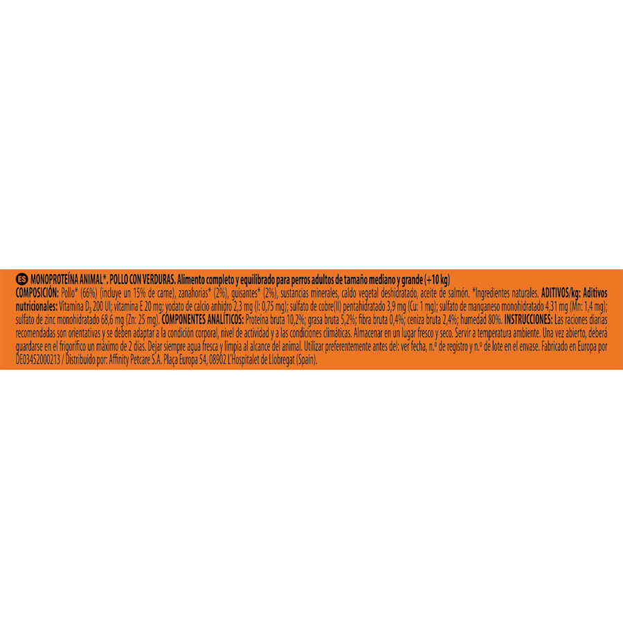 4 sobres x 300 g Nature's Variety Original Adult Medium Pat&eacute; sobre para perros, , large indicador imagen numero 5