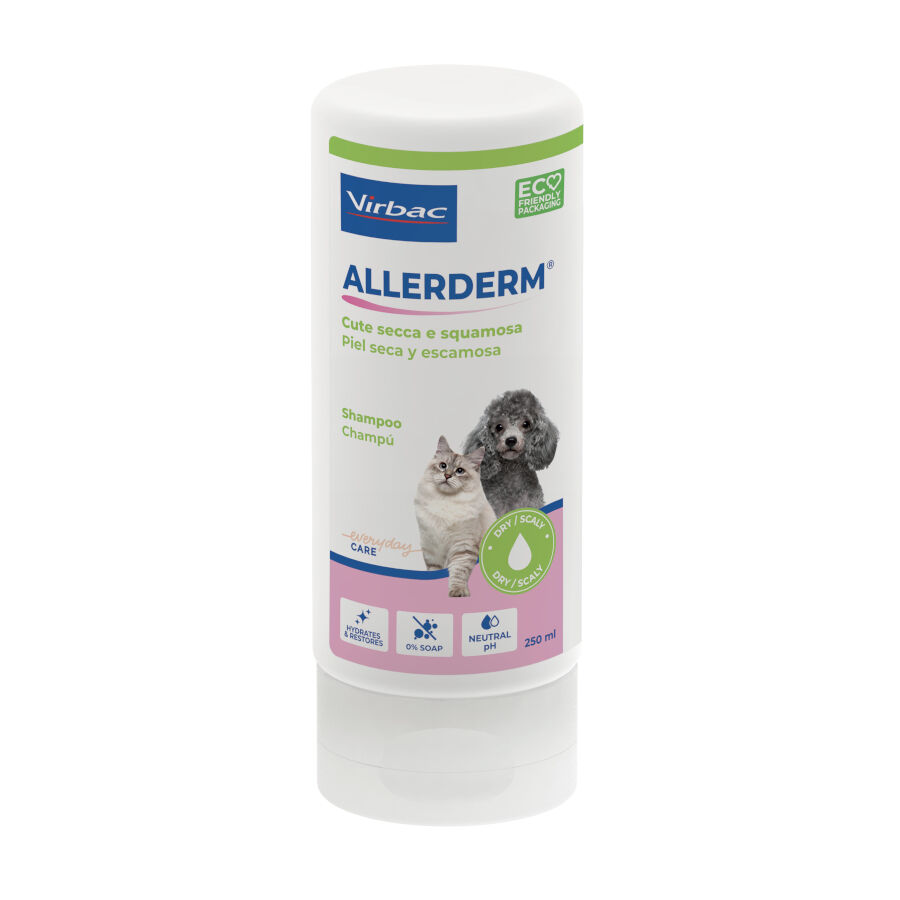 Vibac Allerderm Champ&uacute; Piel Seca y Escamosa para perros y gatos