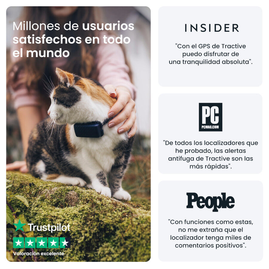 Tractive Localizador GPS para gatos, , large indicador imagen numero 3