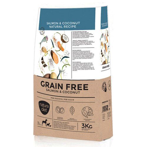 Natura Diet Grain Free salm&oacute;n pienso para perros